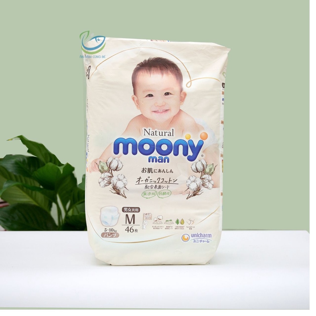 [NỘI ĐỊA] BỈM DÁN/ QUẦN MOONY NỘI ĐỊA NHẬT (NB63,S58,M46,L38,XL32)