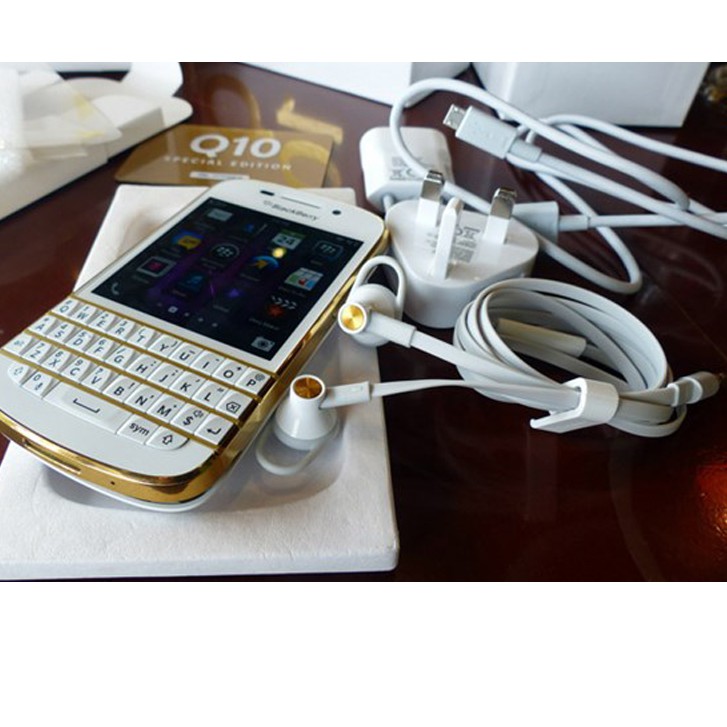 Tai nghe blackberry bb Q10 / q10 Gold Zin Chính Hãng