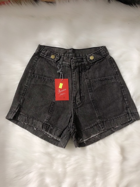 Quần short jeans ống rộng (bao chất)