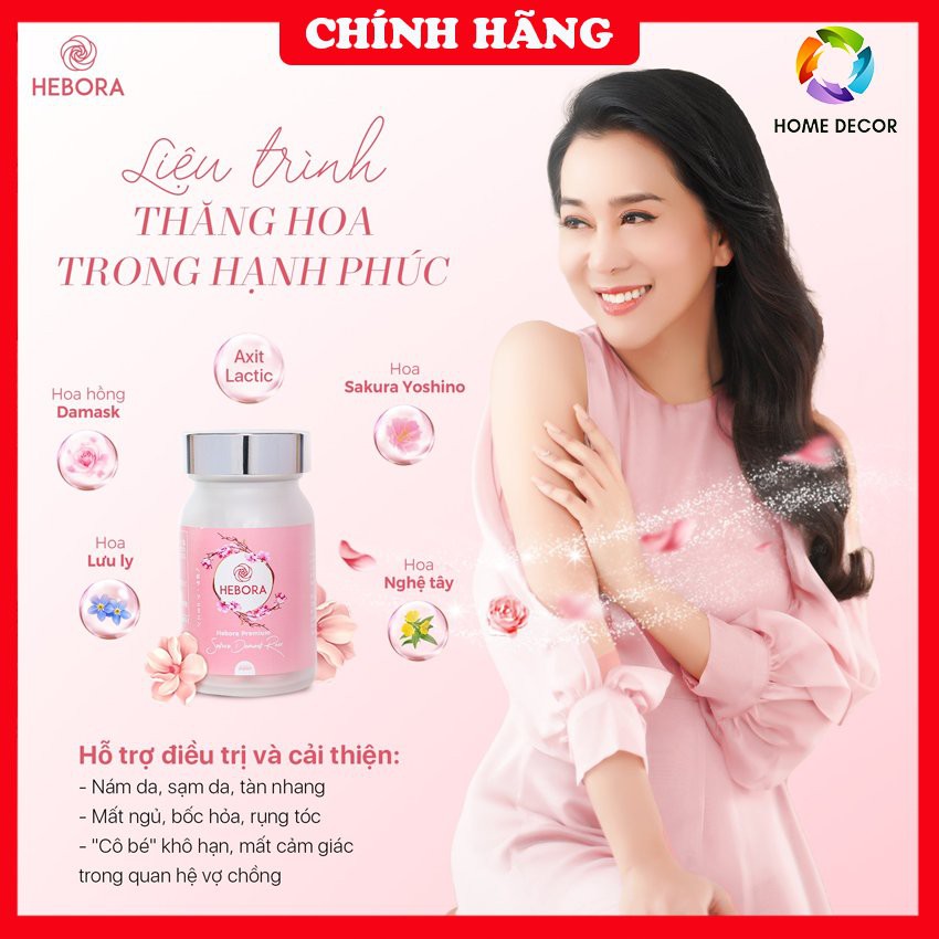[HÀNG CHÍNH HÃNG] VIÊN UỐNG TẠO HƯƠNG HEBORA NHẬT BẢN | Thế Giới Skin Care