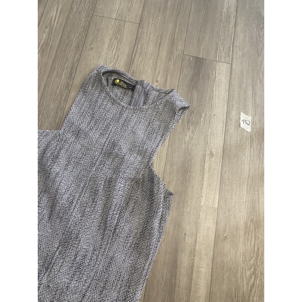 2hand đầm xám size s hiệu