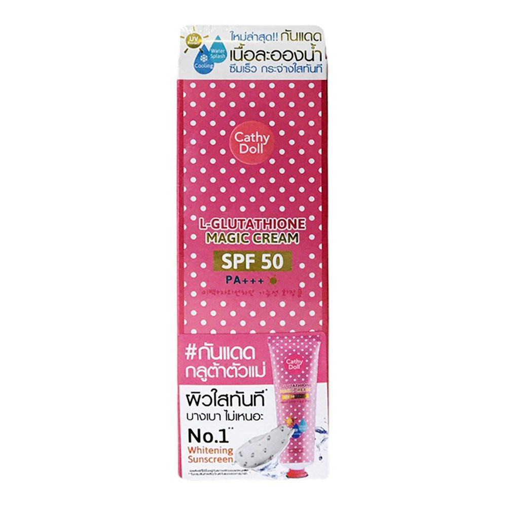 (Date 06/2023 xả lỗ)Kem chống nắng Whitening Sunscreen SPF50 Cathy Doll Thái Lan 138ml