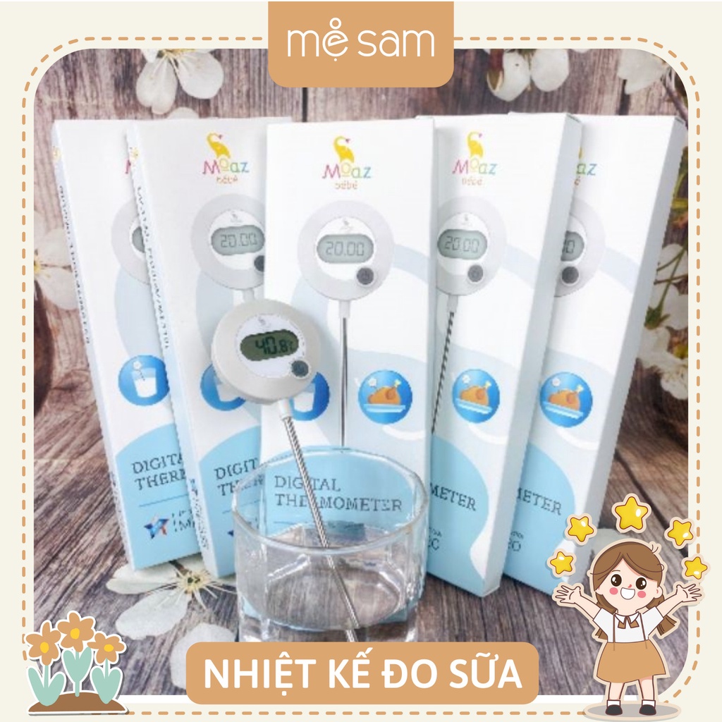 Nhiệt kế đo sữa MB-020 moazbebe