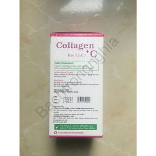 ĐẸP DA, SÁNG DA - COLLAGEN +C-60 viên