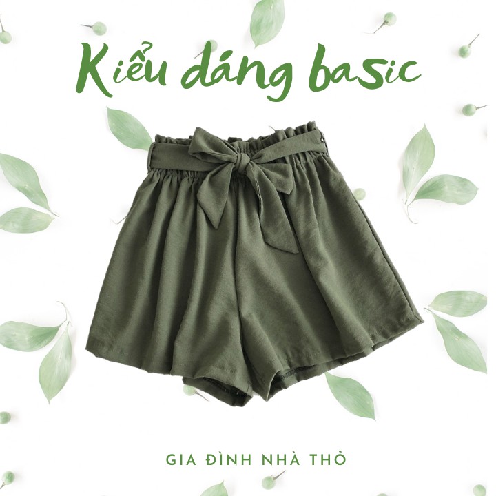 Quần đùi đũi cho nữ, bé gái size đại từ 30-52kg