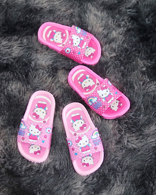 Dép Hello Kitty cho bé gái đủ size 24-35 (Ảnh chụp thật)