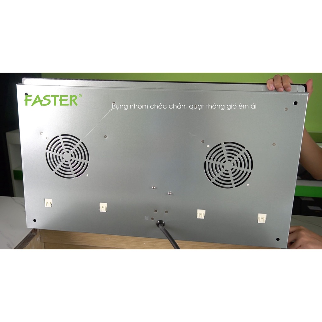 Bếp điện từ đôi Faster FS 888T -bếp từ tốt,bền,đẹp,sang trọng,giá rẻ-bảo hành 36 tháng tại nhà