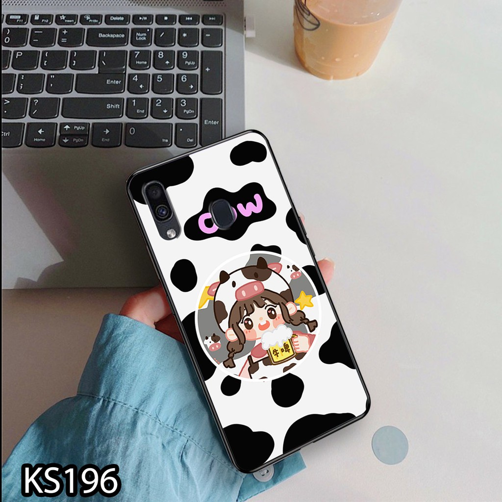 [HOT] Ốp lưng Samsung A10/A20/A30/A40 in hình bò sữa siêu đẹp, độc, lạ_KINGSTORE.HN_Ốp SS A10/A20/A30/A40