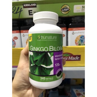 Bổ Não Gingko Biloba Trunature 340 Viên Mỹ