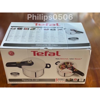Nồi áp suất Tefal Secure 5 Neo 4L và 6L- Hàng Chuẩn Hãng