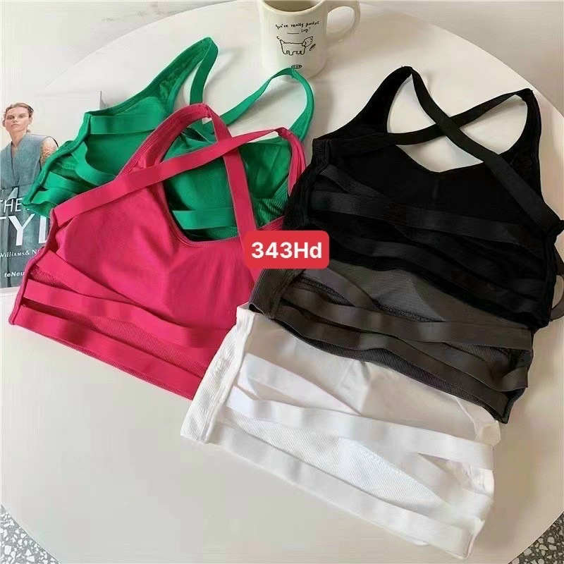 Bra kiểu chéo lưng co giản kèm mút Bigsize Thuỳ Trangg