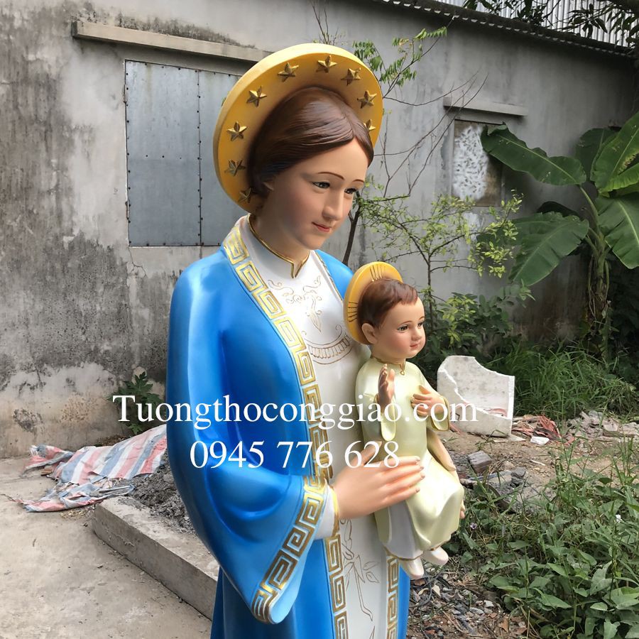 Tượng Đức Mẹ La Vang 160cm