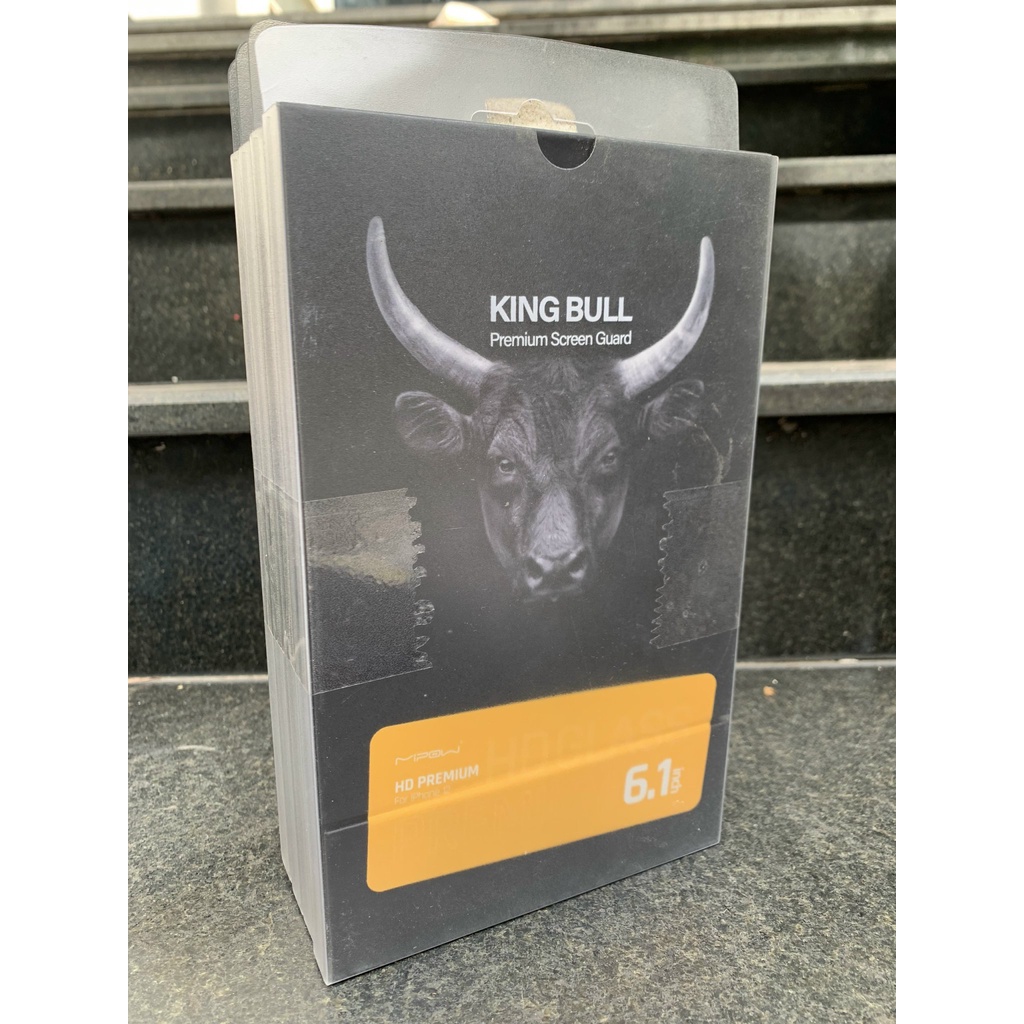 Miếng Dán Cường Lực Mipow Kingbull Premium HD  iPhone 12 Mini / iPhone 12/ iPhone 12 Pro/ iPhone 12 ProMax