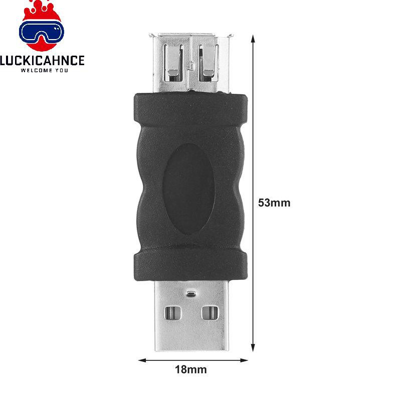 Đầu Nối Chuyển Đổi firewire Eee 1394 6 pin female Sang usb type a male