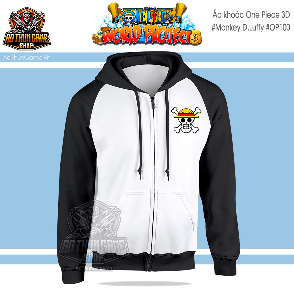 Áo khoác One Piece Luffy K12, Áo khoác hoodie Anime Manga One Piece Monkey D Luffy Unisex Nam Nữ (AoThunGameVn) | BigBuy360 - bigbuy360.vn