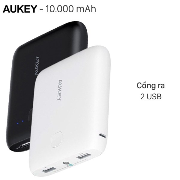 Pin sạc dự phòng 10.000 mAh AUKEY PB-N42 ( Like New )