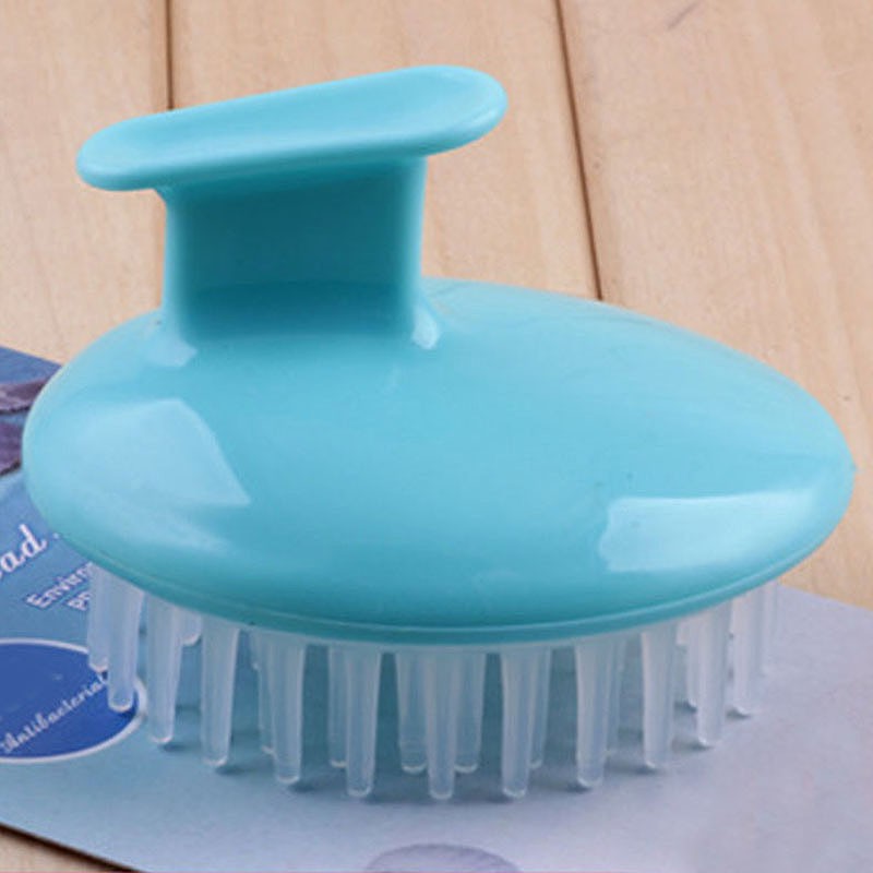 Bàn chải silicone mềm mát xa da đầu khi gội đầu | BigBuy360 - bigbuy360.vn