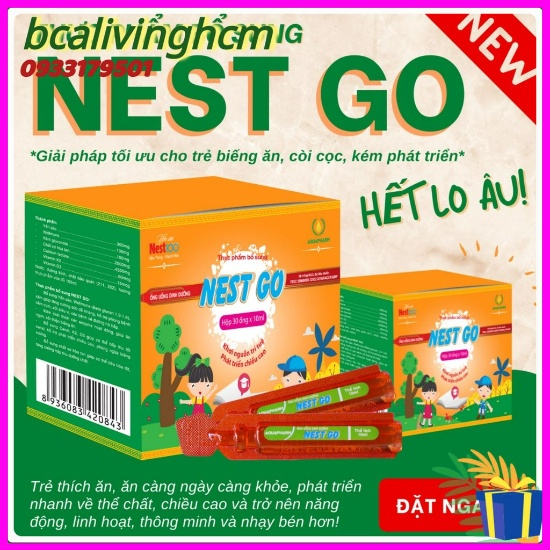 Thực phẩm bổ sung Nest Go bổ sung dinh dưỡng yến xào 300ml .