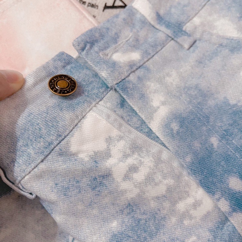 [ 2 Màu ] Chân váy jean loang bầu trời có quần trong | BigBuy360 - bigbuy360.vn