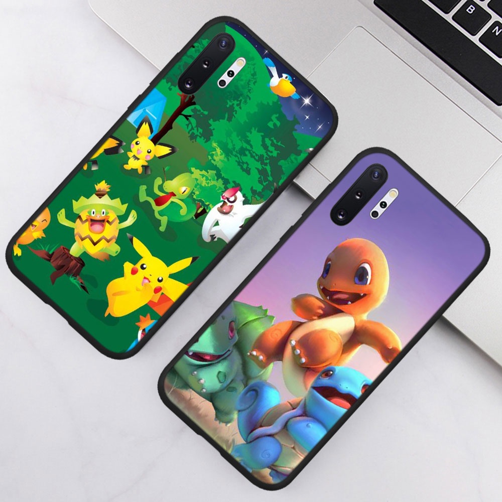 Ốp Điện Thoại Mềm Hình Pokemon 86HT Cho Samsung Galaxy J4 J5 J6 J7 J730 J8 Plus Prime Core Pro Duo