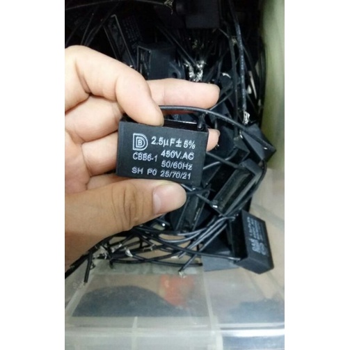 5 Tụ quạt 2.5uf 450v