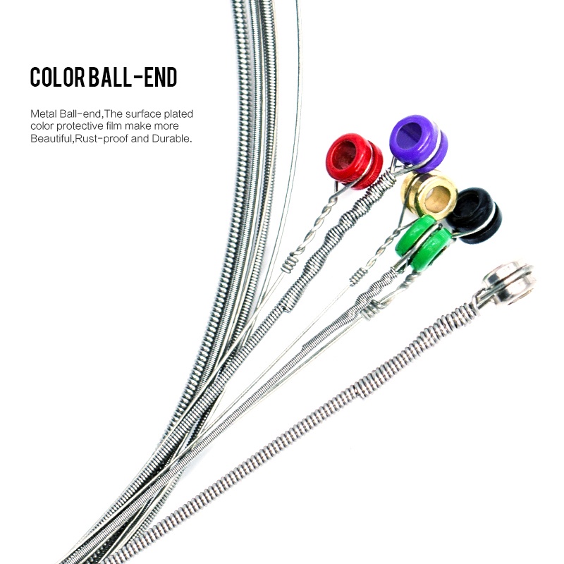 Orphee Bộ Dây Đàn guitar Điện Bằng Thép carbon 6 Dây Chuyên Dụng