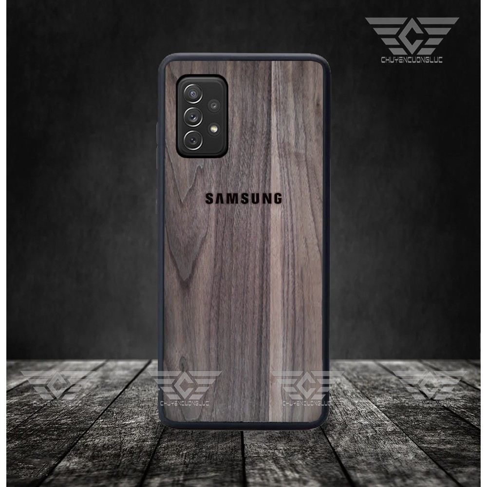 Ốp lưng bằng gỗ SAMSUNG A31/ A51/ A71/ M51/ A21S/ A02S/ NOTE 10 LITE - GỖ TỰ NHIÊN - LOGO THƯƠNG HIỆU