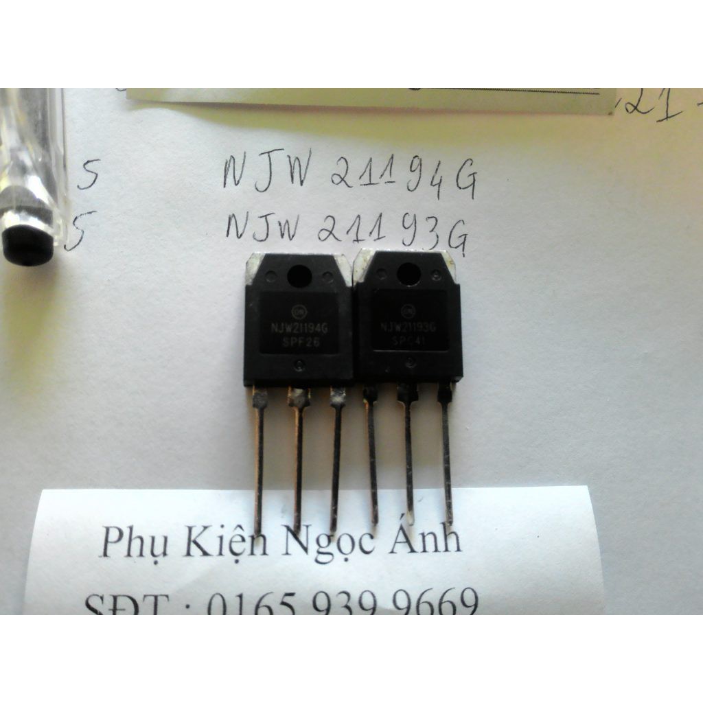 NJW21193G NJW21194G Cặp Sò  Hàng tháo máy chất lượng Giá 60k/cặp