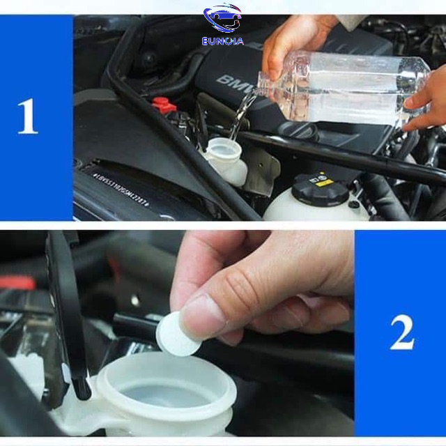 Viên sủi rửa kính xe ô tô siêu sạch