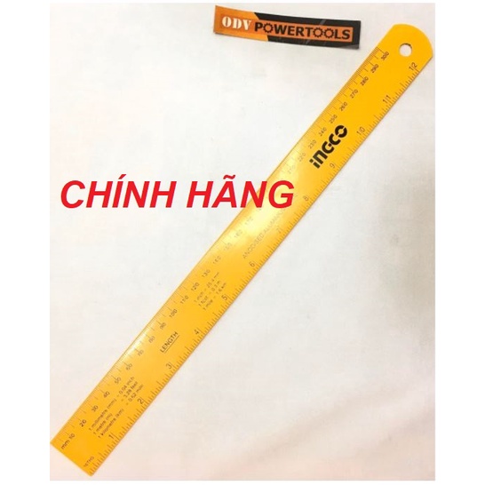 ĐỒ NGHỀ INGCO Thước nhôm 30cm HSR23002 (Cam kết Chính Hãng 100%)