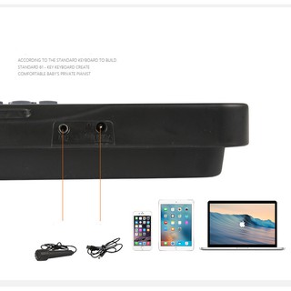 Bộ đàn Piano 61 phím cho trẻ em kèm micro