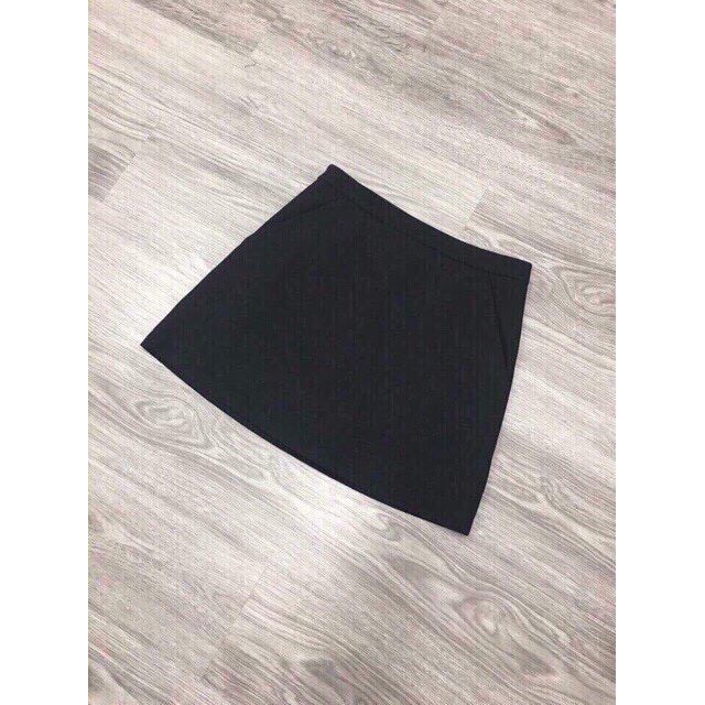 [Hàng UNI] Chân Váy Chữ A Kéo Khóa Quần Trong, Có Túi Thời Trang Sexy Màu Đen | BigBuy360 - bigbuy360.vn