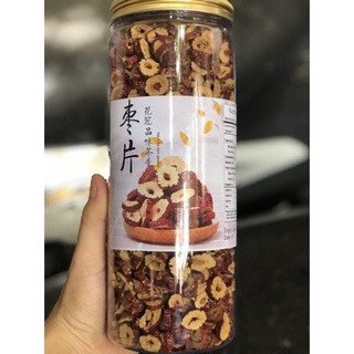 Táo đỏ cắt lát sấy giòn lọ 500gr