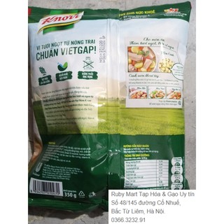 Gói Hạt nêm Knorr 350g date mới