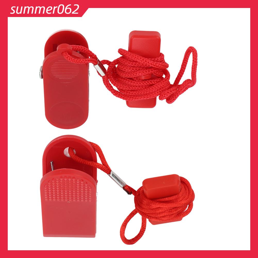 Summer062 2 cái Máy chạy bộ Phím An toàn Công tắc Bảo mật Từ tính Thay thế Thể dục