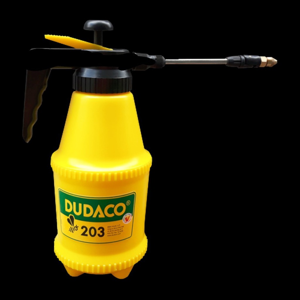 Bình Xịt Cần Dài Béc Xoay Dudaco B203  - Vàng