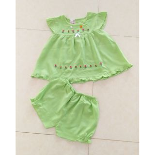 Combo 4b đầm tole thêu bằng tay bé gái