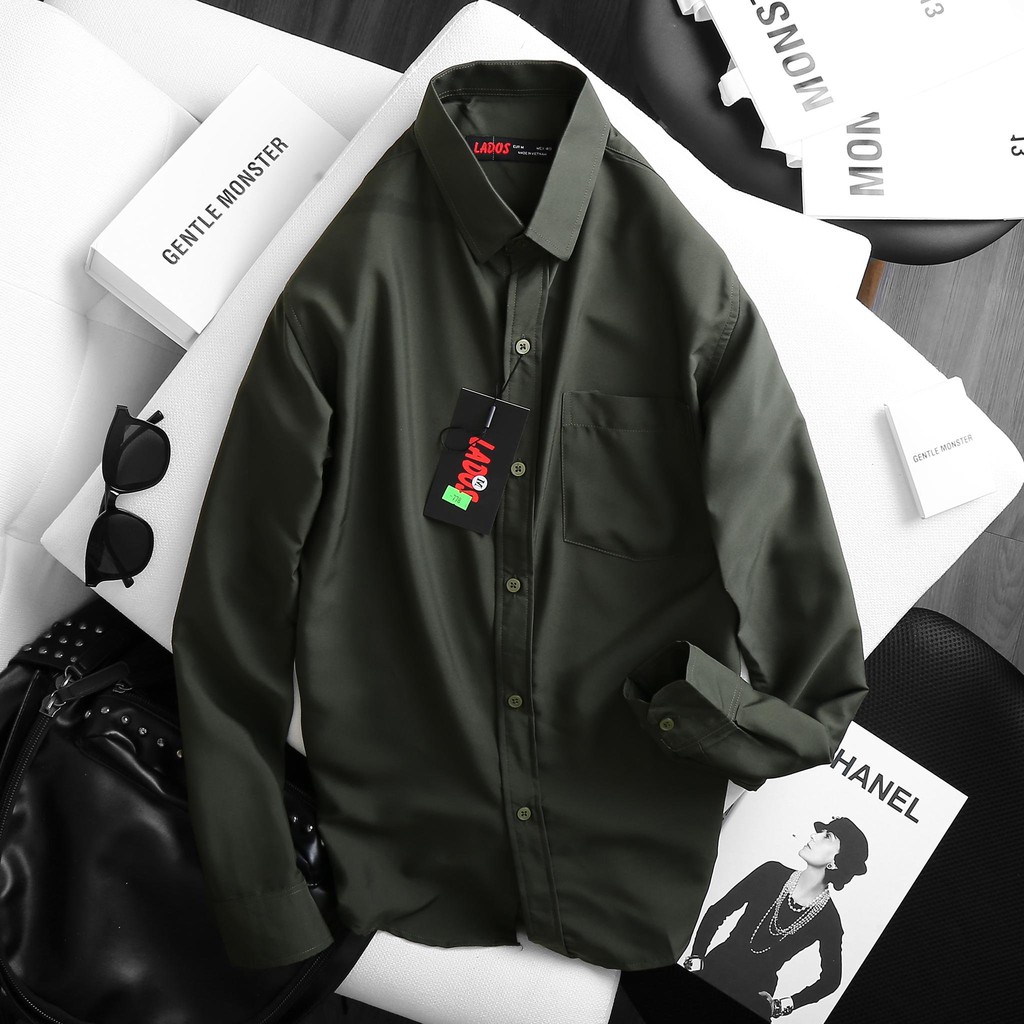 Áo sơ mi nam tay dài có túi 4Lucky 1778 - Phong cách văn phòng | BigBuy360 - bigbuy360.vn