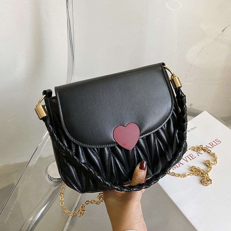 Túi Đeo Chéo Vai Hình Trái Tim Nhỏ Dễ Thương Thời Trang 2022 Cho Nữ FF4009