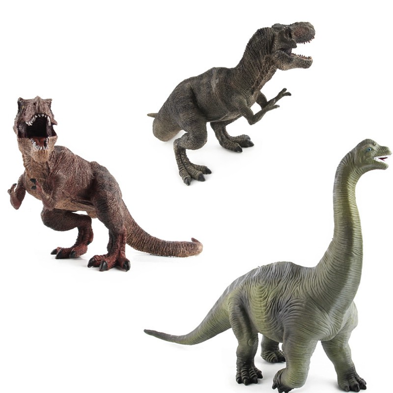 Mô hình đồ chơi GOROCK thiết kế khủng long Tyrannosaurus/Plesiosaurus Công viên kỷ Jura