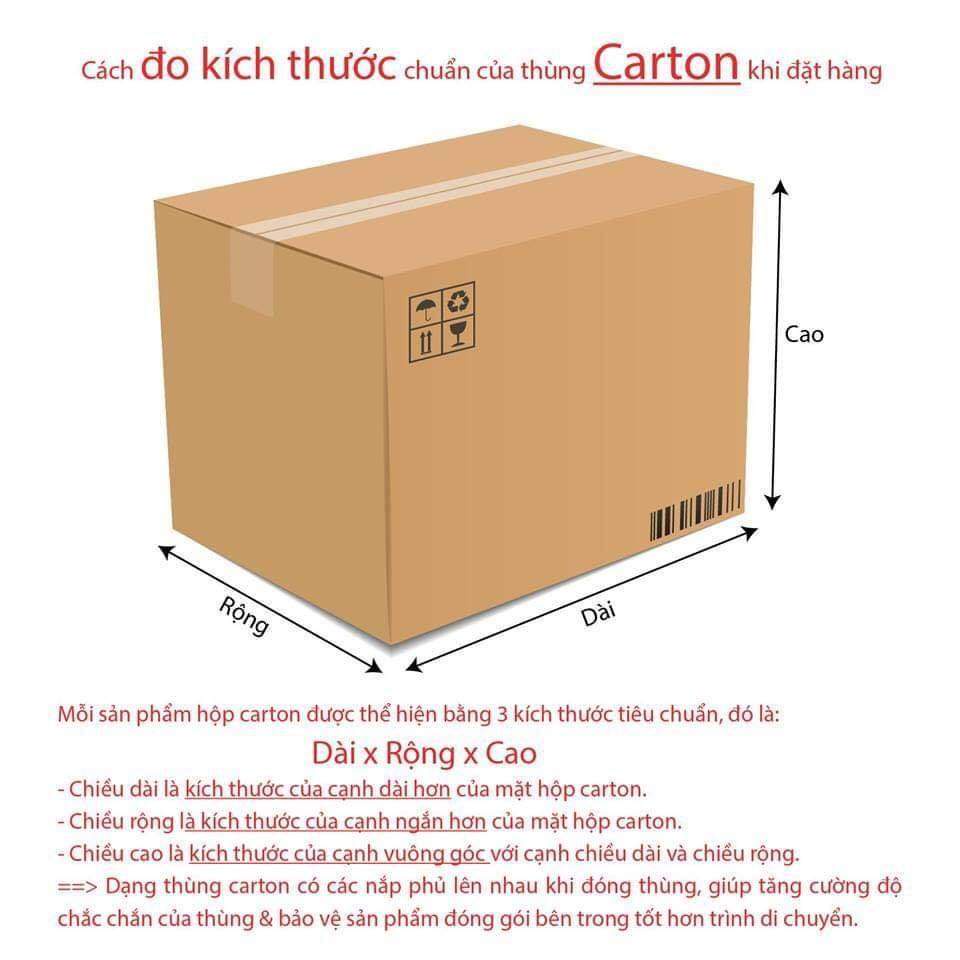 Hộp Carton Nắp Gài (Đựng áo)