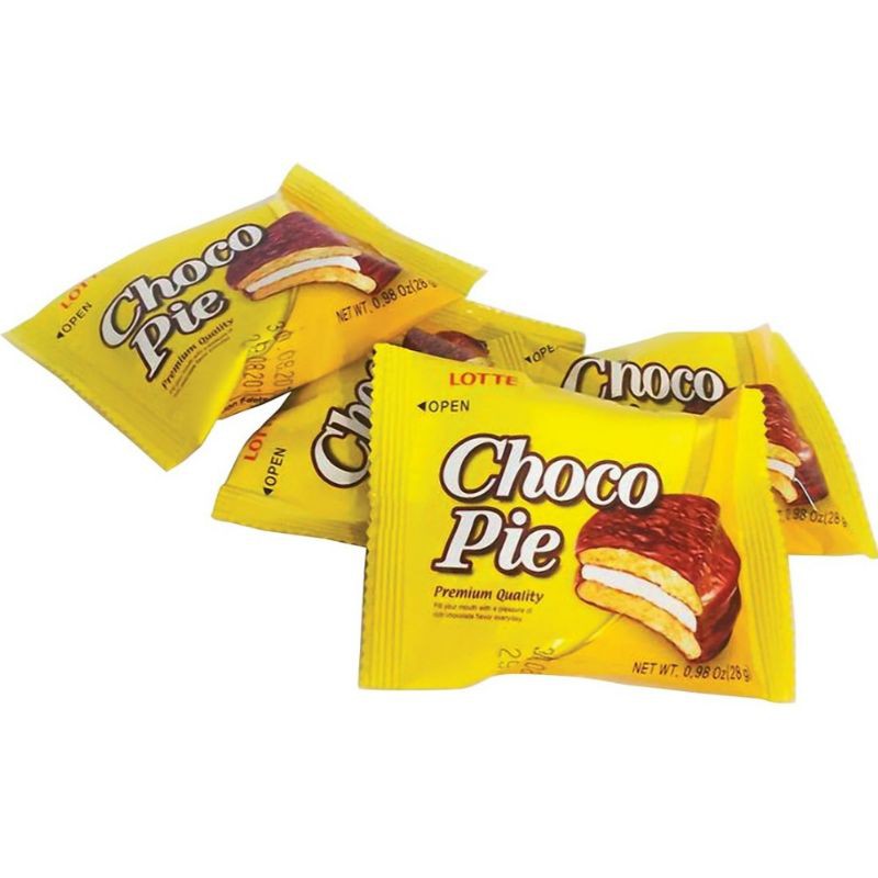 Bánh Chocopie Lotte các vị gói lẻ 28g