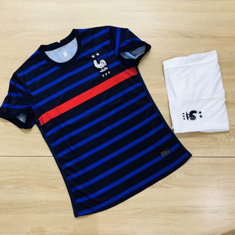 Bộ áo bóng đá Pháp Euro 2021 Fex Thái cao cấp