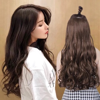 Tóc Giả Kẹp Xoăn 6 Phím( Loại mỏng)