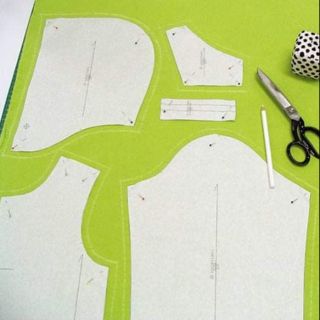 Rập áo khoác có mũ size 18m-7T