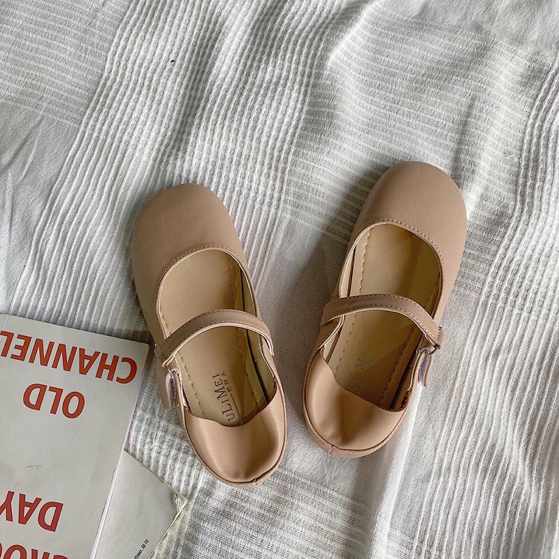 ( Sẵn Hàng + Ảnh Thật + FreeShip ) GIÀY BÚP BÊ có hộp, Phong cách vintage ulzzang (tặng quà ngẫu nhiên) | BigBuy360 - bigbuy360.vn