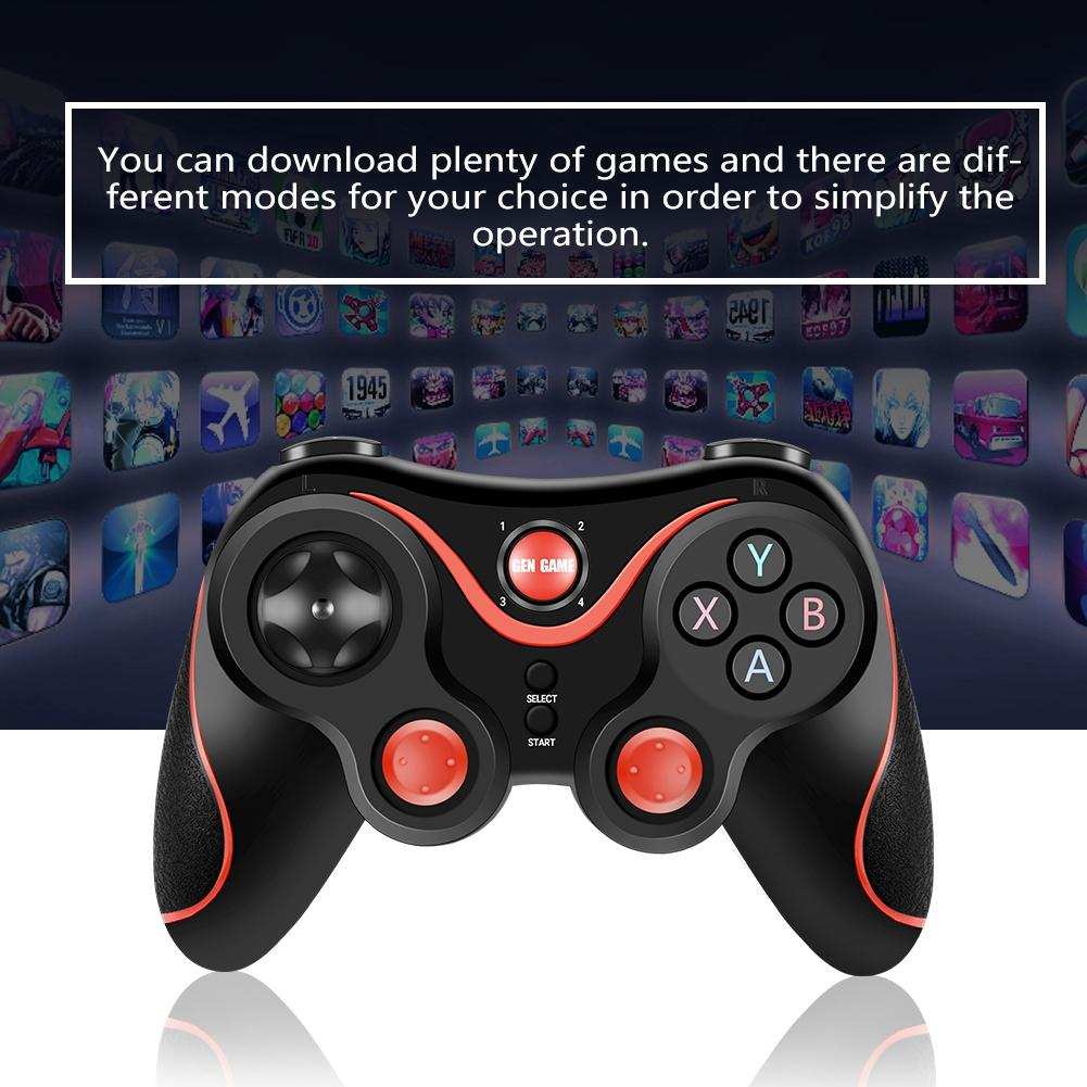 Tay Cầm Chơi Game T3- Bluetooth Không Dây Cho Ios Android Phone Tablet Tv Box