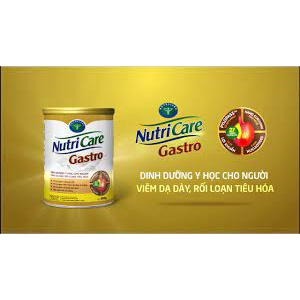 Sữa bột NutriCare Gastro 400g DD Y học cho người bị viêm dạ dày và rối loạn tiêu hoá