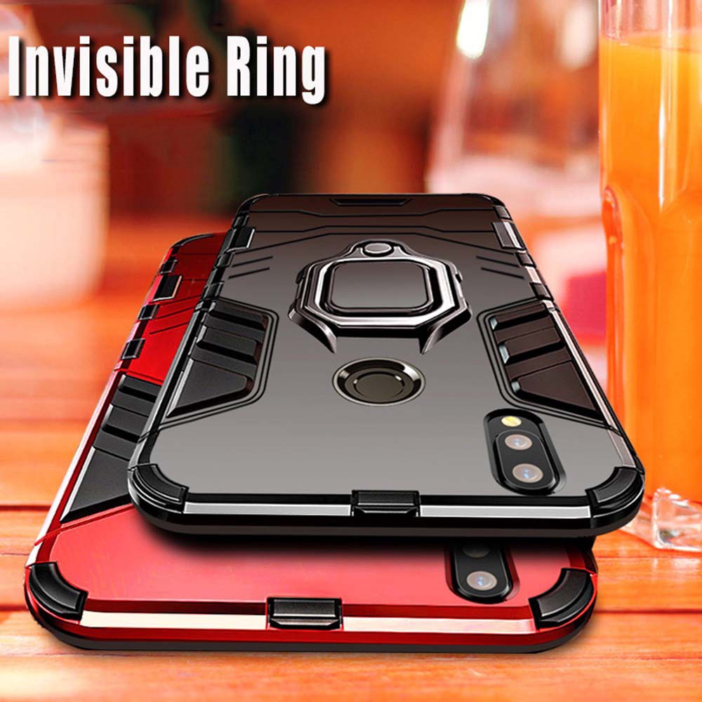 Ốp điện thoại mềm chống sốc có nhẫn đỡ từ tính cho iPhone 11 X XR Xs Pro Max 8 7 6s 6 Plus 5 5C 5S 5SE SE2
