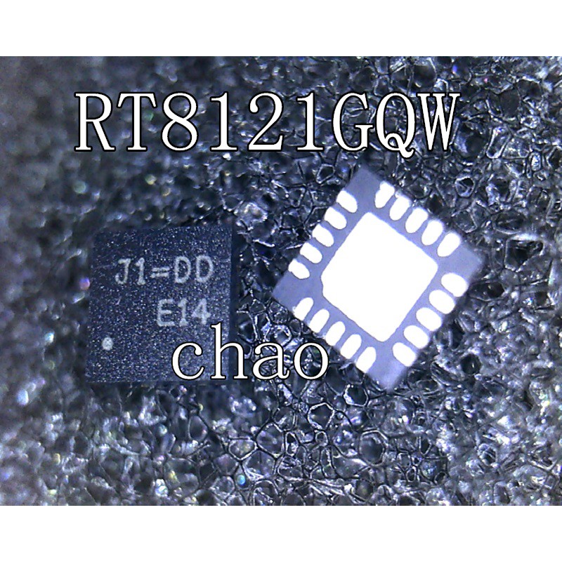 RT8121GQW 8121 J1 = EC J1 = ED J1 = EE J1 = ic nguồn trên mainboard